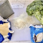 Risotto z brokułem i wędzonką smażoną