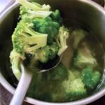 ugotowane różyczki brokuła