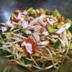 Sałatka z kurczakiem po azjatycku