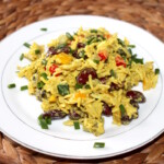 Sałatka z ryżem tuńczykiem oraz warzywami