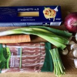 Spaghetti z boczkiem szwarcwaldzkim