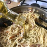 Spaghetti z boczkiem szwarcwaldzkim