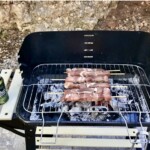 Szaszłyki wieprzowe z grilla souvlakia