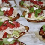 Tacos z kurczakiem naleśniki meksykańskie