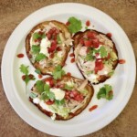 Tacos z kurczakiem naleśniki meksykańskie