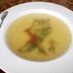 Bulion warzywny dość intensywny