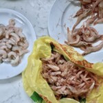 obieranie krewetek koktajlowych