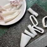 świeże kalmary obrane