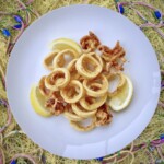 Chrupiące kalmary w oliwie z oliwek