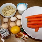 Ciasto marchewkowe z migdałami i goździkami składniki