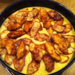 Ciasto pomarańczowe z jabłkami i cynamonem