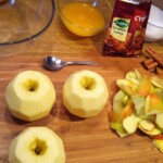 ciasto pomarańczowe z jabłkami składniki