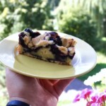 Ciasto z borówkami na gęstym jogurcie greckim