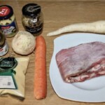 Cielęcina w sosie chrzanowym składniki