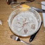 kawałki dorsza w cieście z mąki żytniej