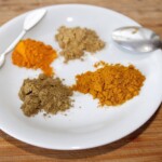 suche przyprawy orientalne na talerzyku