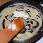 na patelni smaży się zasmażka