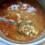 Fasolowa zupa na wędzonej słoninie