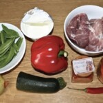 Gulasz wieprzowy z warzywami