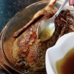 Kaczka pieczona po poznańsku z jabłkami