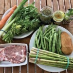 Karczek wieprzowy duszony z warzywami