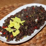 Kaszanka z soczewicą szynką