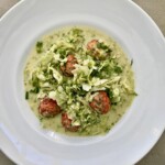 Klopsiki drobiowe z młodą kapustą zasmażaną