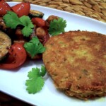 Kotlety wege z fasoli i ciecierzycy