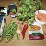 Łosoś w mleku kokosowym z fasolką po tajsku składniki