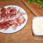 szynka parmeńska i ser stracchino