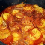 Paprykarz z ziemniaków i boczniaków