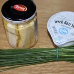 Pasta z tuńczyka z kozim serkiem składniki