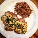 Polędwiczki w sosie śmietanowym z kaparami