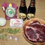 Policzki wołowe w piwie belgijskim ciemnym składniki