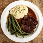 Policzki wołowe w piwie belgijskim ciemnym