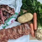 Prosta zupa fasolowa na żeberku wędzonym składniki