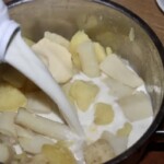 Puree z pietruszki korzeniowej i selera korzeniowego