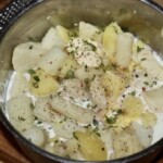 Puree z pietruszki korzeniowej i selera korzeniowego