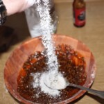 przygotowanie panierki z mąki żytniej ro ryby