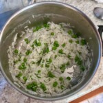 Ryż z groszkiem i kiełbasą