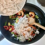 Ryż z krewetkami smażony po chińsku