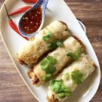 Sajgonki smażone z kurczakiem spring rolls