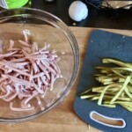 Sałatka bawarska z mortadelą na kwaśno