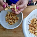 oczyszczanie świeżych grzybów kurek