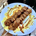 Szaszłyki z karczku wieprzowego
