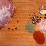 Szynka pieczona domowym sposobem robiona