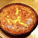 Tarta serowa ze szpinakiem