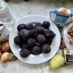 Tarta figowa z migdałami składniki