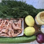 Tartinki bankietowe z krewetkami koktajlowymi