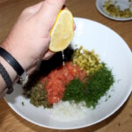 Tatar z łososia wędzonego